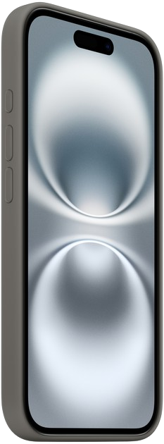 Apple silicone case FULL iPhone 16 Lavender Gray